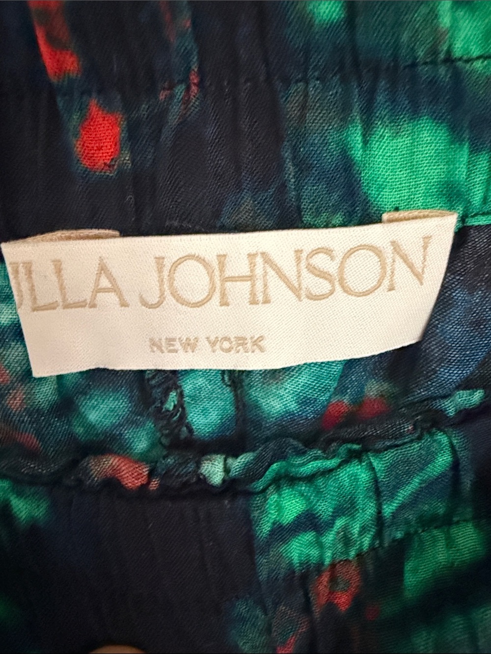 Ulla Johnson Vanessa Cotton-Blend Wide-Leg Pants - Picture 5 of 6
